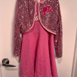 Barbie PatPat Pink Knit Dress